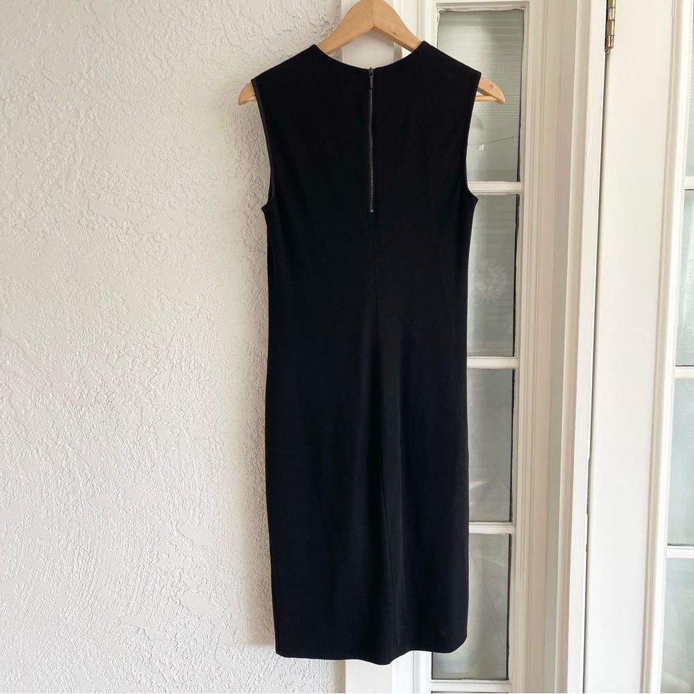 Vince Soldvince Straight Ribbed Sleeveless Midi Dress - Picture 9 of 15